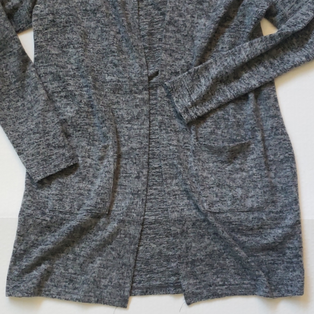 Soft Fuzzy Open Front Cardigan - Picture 2 of 2